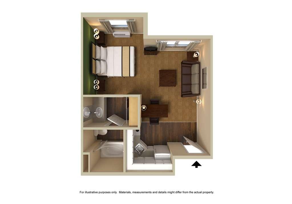 Extended Stay America Suites - San Rafael - Francisco Blvd East Rom bilde